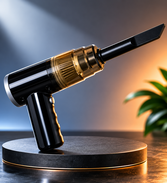 9000Pa cordless mini vacuum cleaner for car and home.